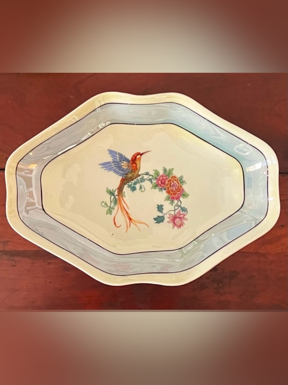 Royal Rudolstadt Porcelain Dish Hand Painted in Germany 1930-1940